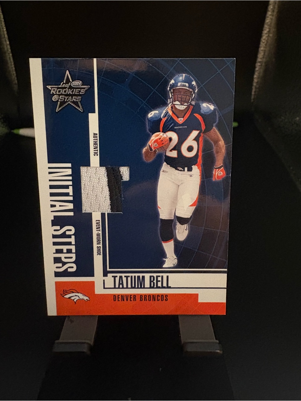 Tatum Bell Denver Broncos Rookie Patch Card